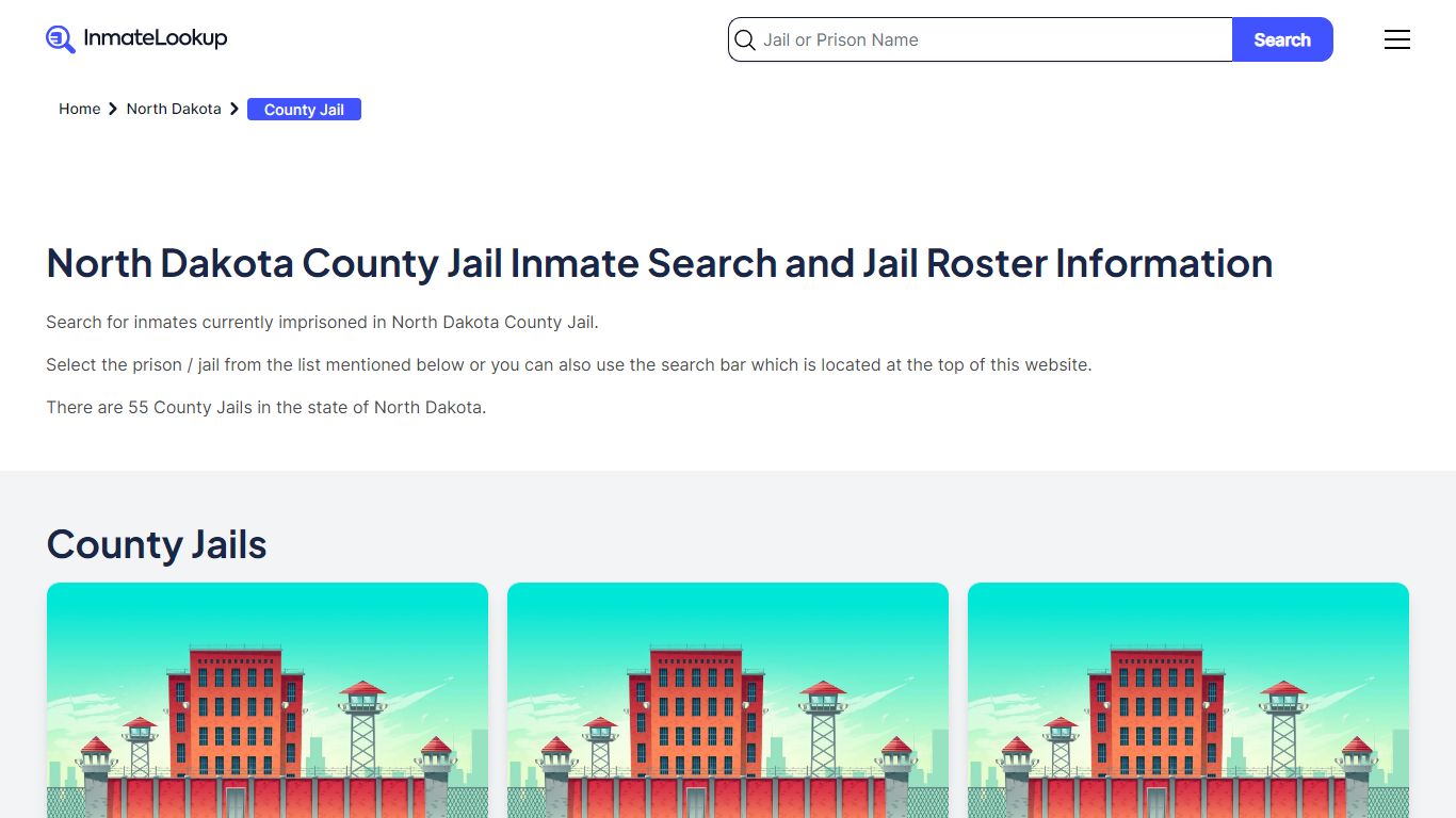 North Dakota County Jail Inmate Search | Inmate Lookup
